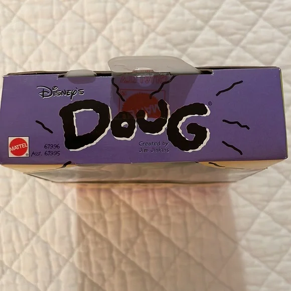 Disney’s Collectible Doug Quail Man Figure, Made by Mattel, New in Box - Picture 4 of 8